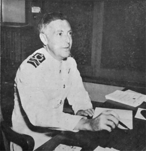 Captain J. R. Hunter, HMCS Niobe